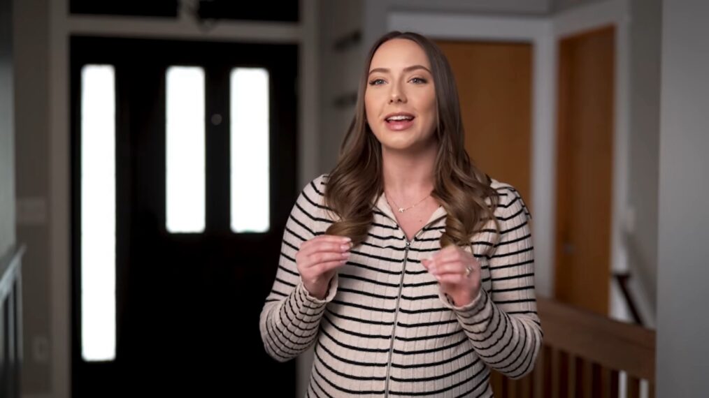 Hailie Jade on her 'Just A Little Reno' YouTube series.