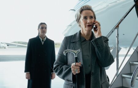 Janet Mcteer as Kat McAllister in Mobland - episode 9, season 1 - 'Beggars Banquet'