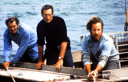 Robert Shaw, Roy Scheider, Richard Dreyfuss in Jaws