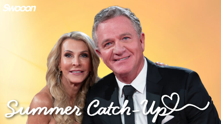 The Golden Bachelorette's Joan Vassos and Chock Chapple