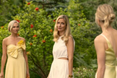 Candice King, Caitlin FitzGerald, and Mamie Gummer