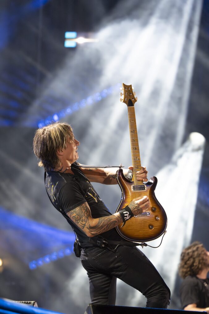 Keith Urban performs at 'CMA Fest' 2025.