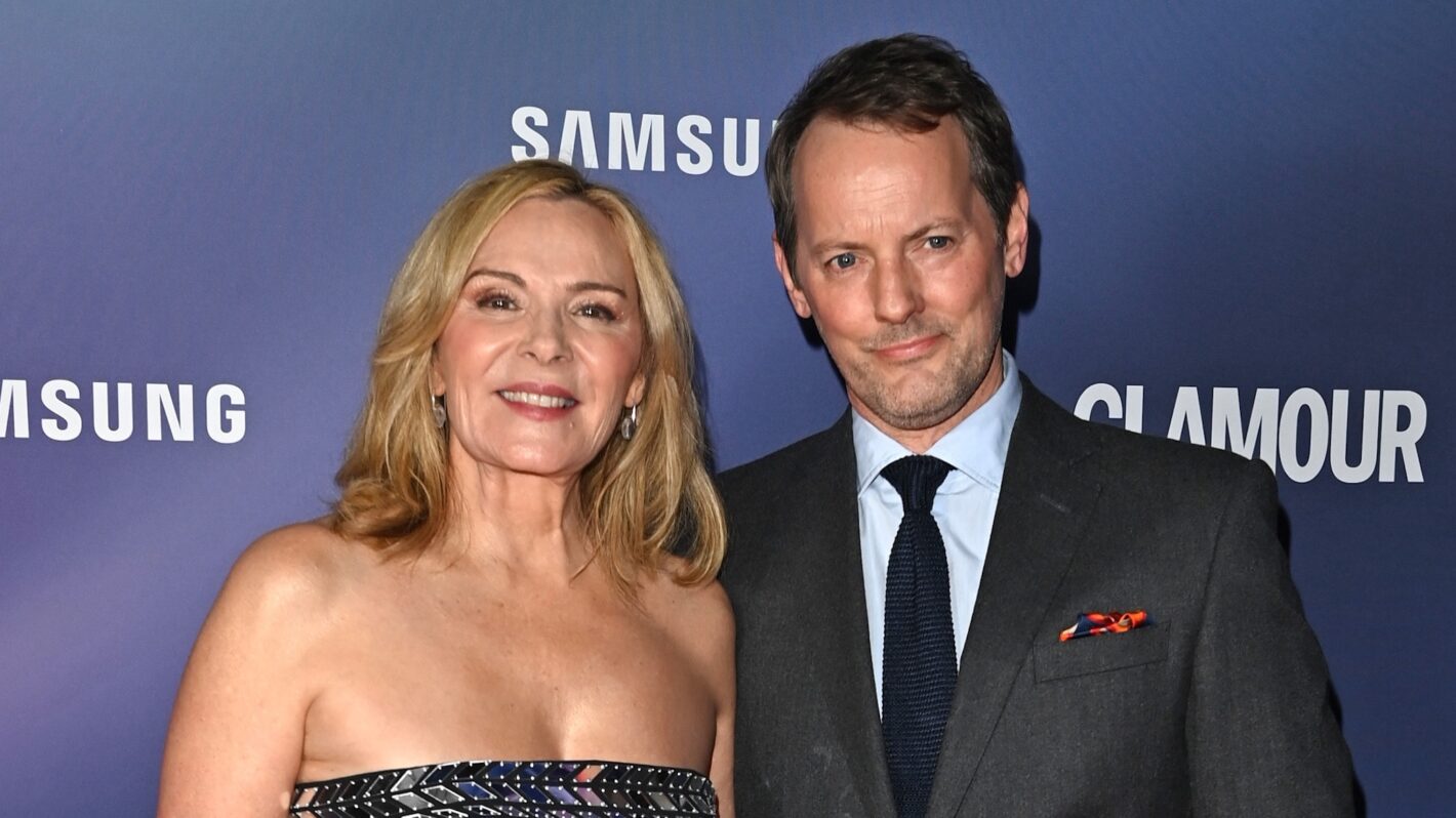 Kim Cattrall and Russell Thomas