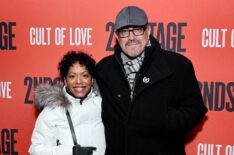 Liza Colón-Zayas and David Zayas at 'Cult Of Love' Broadway Opening Night