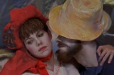 Lauren Graham as Lorelai in the painting 'The Festival of Living Art'