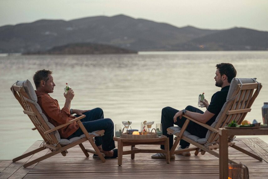 David Duchovny and Jack Whitehall in 'Malice'