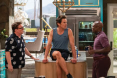 Nathan Lane, Matt Bomer, and Nathan Lee Graham in Mid-Century Modern