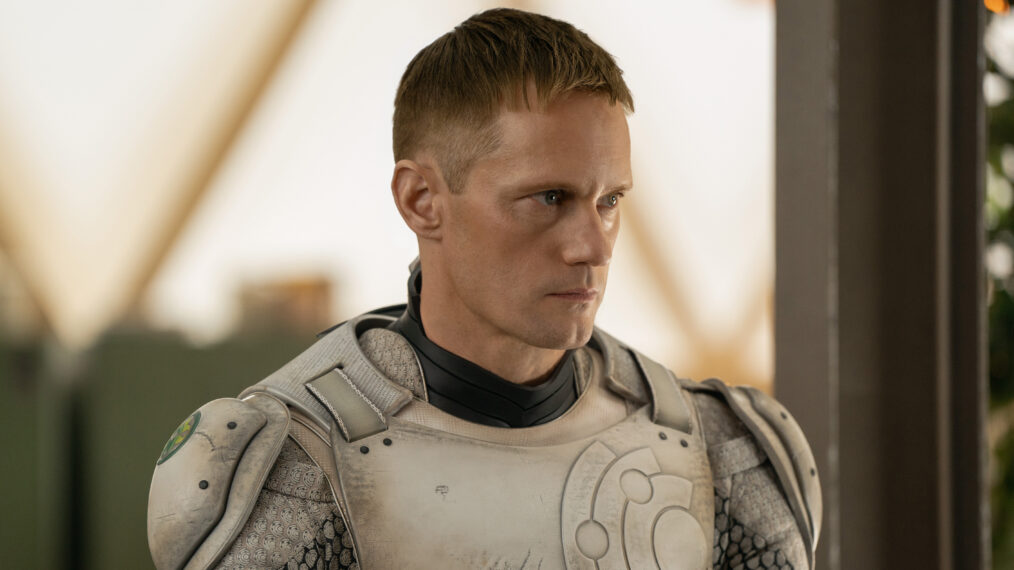 Alexander Skarsgard on Murderbot