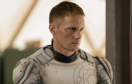 Alexander Skarsgard on Murderbot
