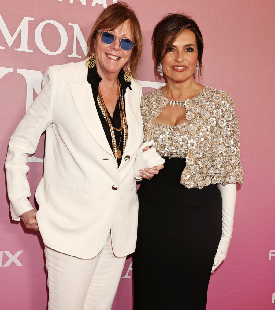 Jane Rosenthal and Mariska Hargitay at the 2025 Tribeca Film Festival