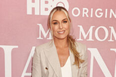 Lindsey Vonn at the 2025 Tribeca Festival at the premiere of 'My Mom Jayne'