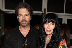 Harry Connick Jr and Cher at the 2025 Tribeca Festival at the premiere of 'My Mom Jayne'