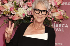 Jamie Lee Curtis at the premiere of 'My Mom Jayne' at the 2025 Tribeca Festival