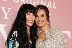 Cher and Mariska Hargitay at the premiere of 'My Mom Jayne' at the 2025 Tribeca Festival