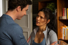 Levi Fiehler as Mayor Ben Hawthorne, Meredith Garretson as Kate Hawthorne in Resident Alien - Season 4 - 'Prisoners'
