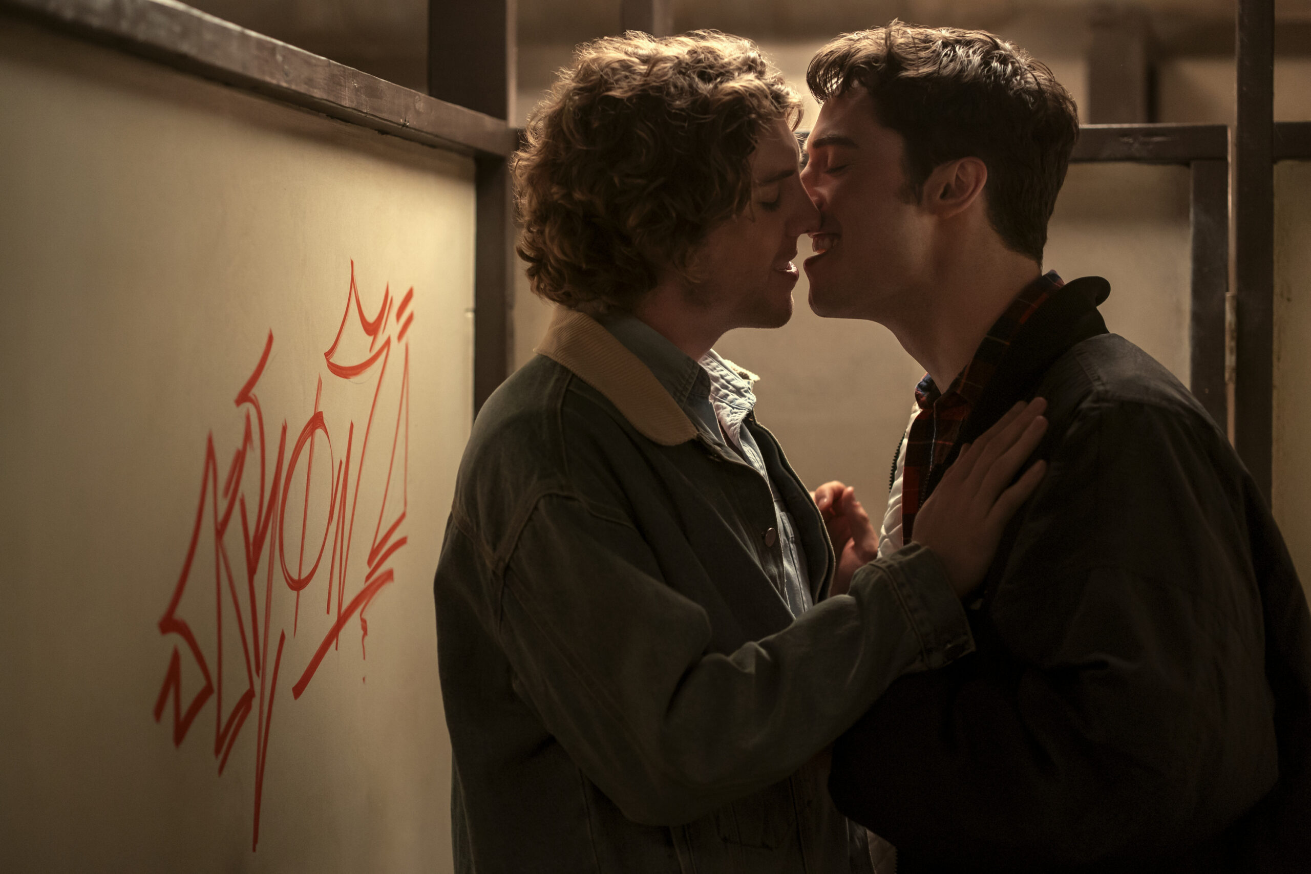Lukas Gage and Benito Skinner in 'Overcompensating'