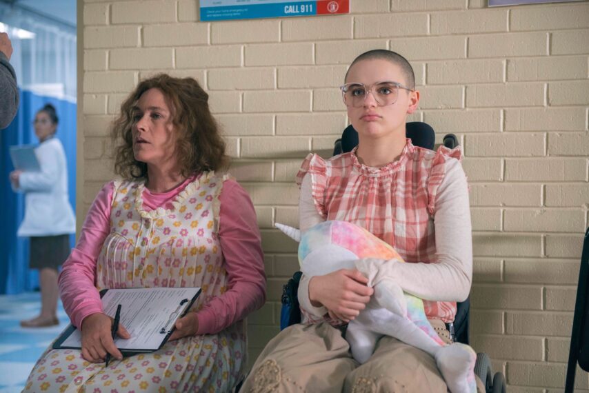 Patricia Arquette and Joey King on Hulu's 'The Act,' Season 1, Episode 4.