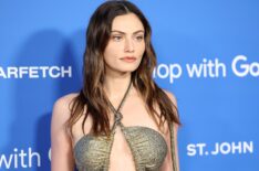 Phoebe Tonkin attends the Fashion Trust US Awards