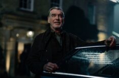 Pierce Brosnan as Conrad Harrigan in Mobland - episode 9, season 1 - 'The Beast in Me'