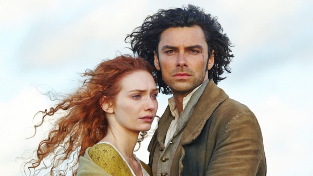 Eleanor Tomlinson, Aidan Turner ' Poldark'