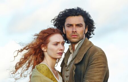 Eleanor Tomlinson, Aidan Turner ' Poldark'