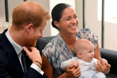 Prince Harry Meghan Markle and Prince Archie in 2-19