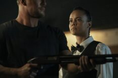 Alan Ritchson and Maria Sten - 'Reacher'