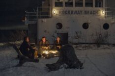 Shaun Sipos, Alan Ritchson and Maria Sten - 'Reacher'
