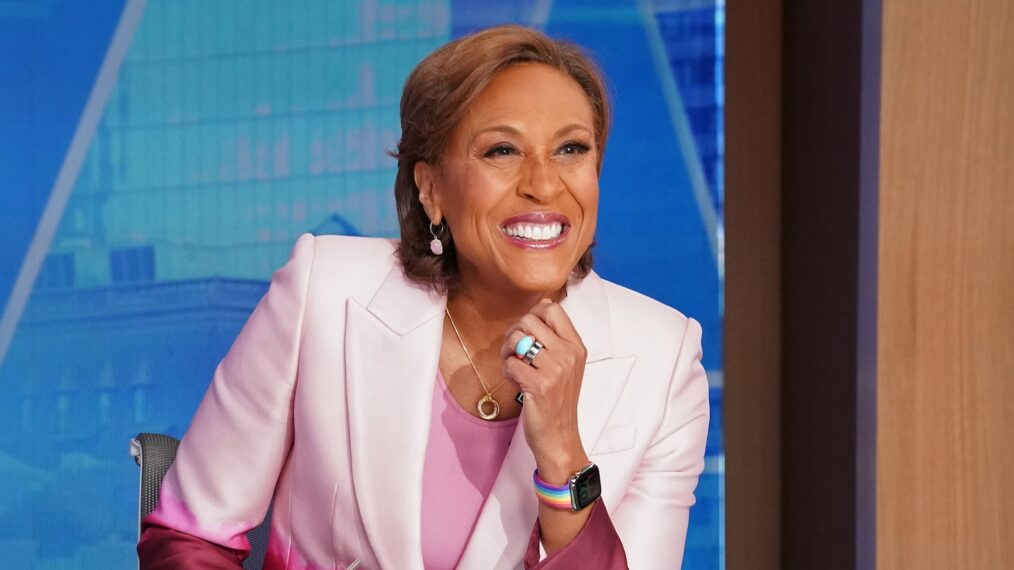 Robin Roberts on ABC's 'Good Morning America' in April 2022.