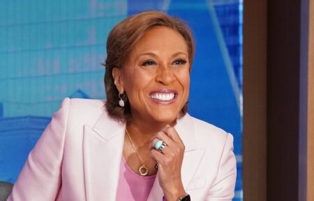 Robin Roberts on ABC's 'Good Morning America' in April 2022.