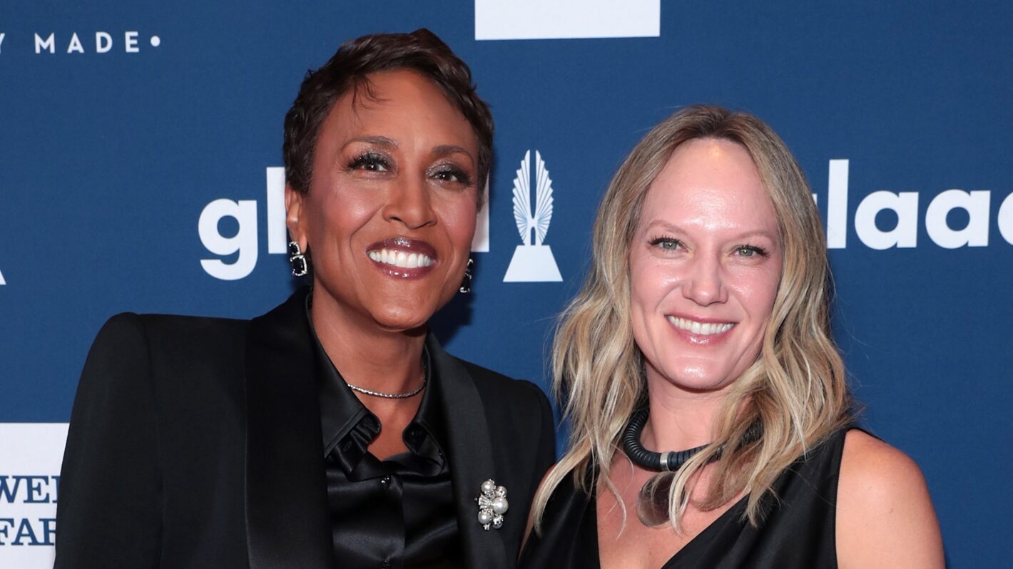 Robin Roberts and Amber Laign