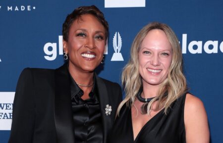 Robin Roberts and Amber Laign
