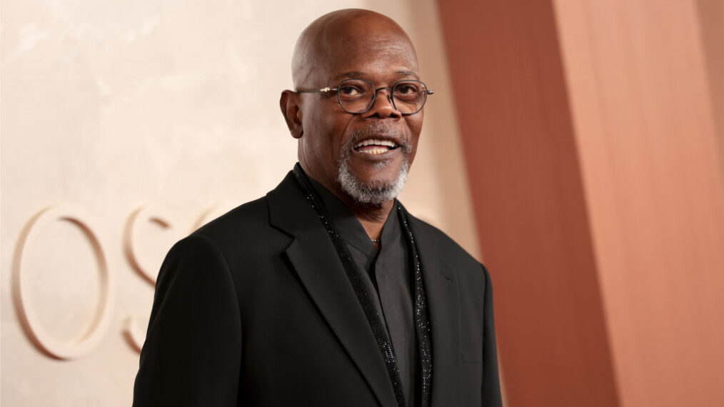 HOLLYWOOD, CALIFORNIA - MARCH 02: Samuel L. Jackson attends the 97th Annual Oscars at Dolby Theatre on March 02, 2025 in Hollywood, California. (Photo by Monica Schipper/Getty Images)