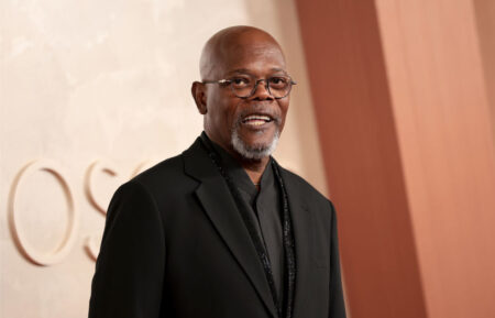 HOLLYWOOD, CALIFORNIA - MARCH 02: Samuel L. Jackson attends the 97th Annual Oscars at Dolby Theatre on March 02, 2025 in Hollywood, California. (Photo by Monica Schipper/Getty Images)