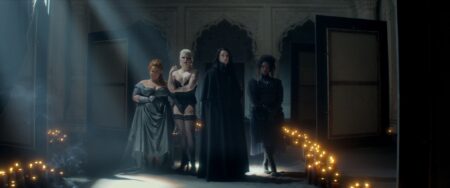 Donna Preston as Despair, Mason Alexander Park as Desire, Tom Sturridge as Dream, Kirby Howell-Baptiste as Death in 'Sandman' (Season 2)