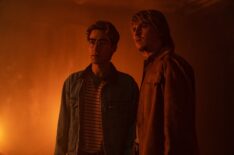 Nick Pugliese as Charley and Miles Elliot as Yuri in 'School Spirits'