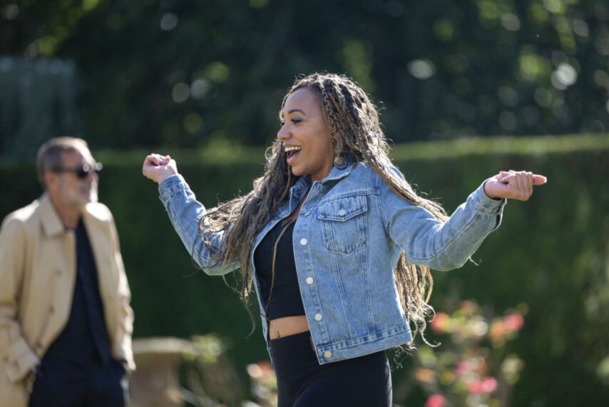 DESTINATION X -- "Catching Feelings Changes Everything" Episode 103 -- Pictured: Tai Lowry -- (Photo by: Matthieu Joffres/NBC)