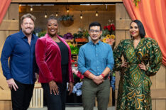 Tim Hollingsworth, Tiffany Derry, Francis Lam, and Alejandra Ramos in Great American Recipe, Season 4