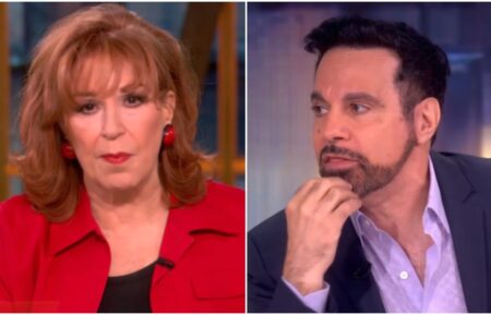 Joy Behar and Mario Cantone