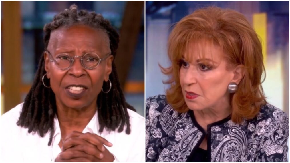 Whoopi Goldberg and Joy Behar