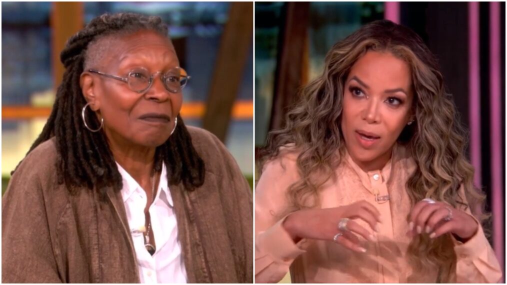 Whoopi Goldberg and Sunny Hostin