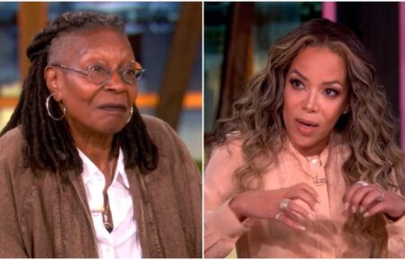 Whoopi Goldberg and Sunny Hostin