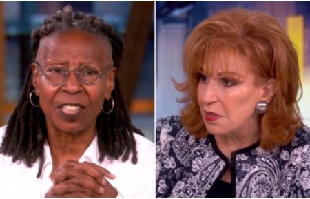 Whoopi Goldberg and Joy Behar