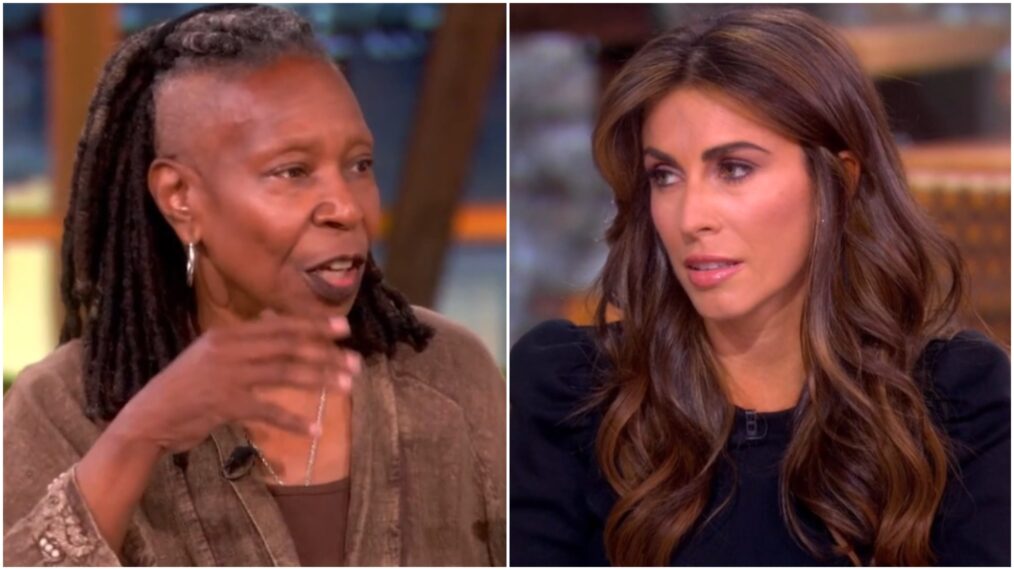 Whoopi Goldberg and Alyssa Farah Griffin on the View