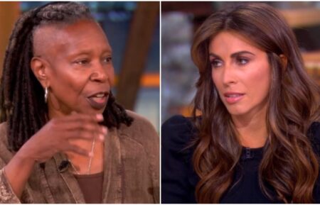 Whoopi Goldberg and Alyssa Farah Griffin on the View