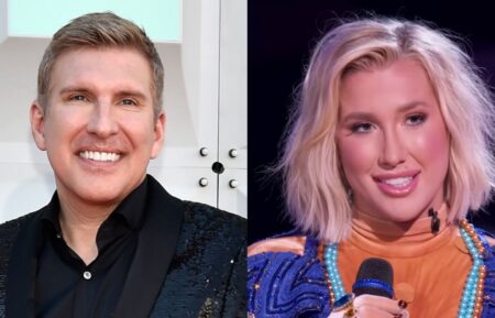Todd Chrisley/Savannah Chrisley on Fox's 'The Masked Singer' in March 2024.