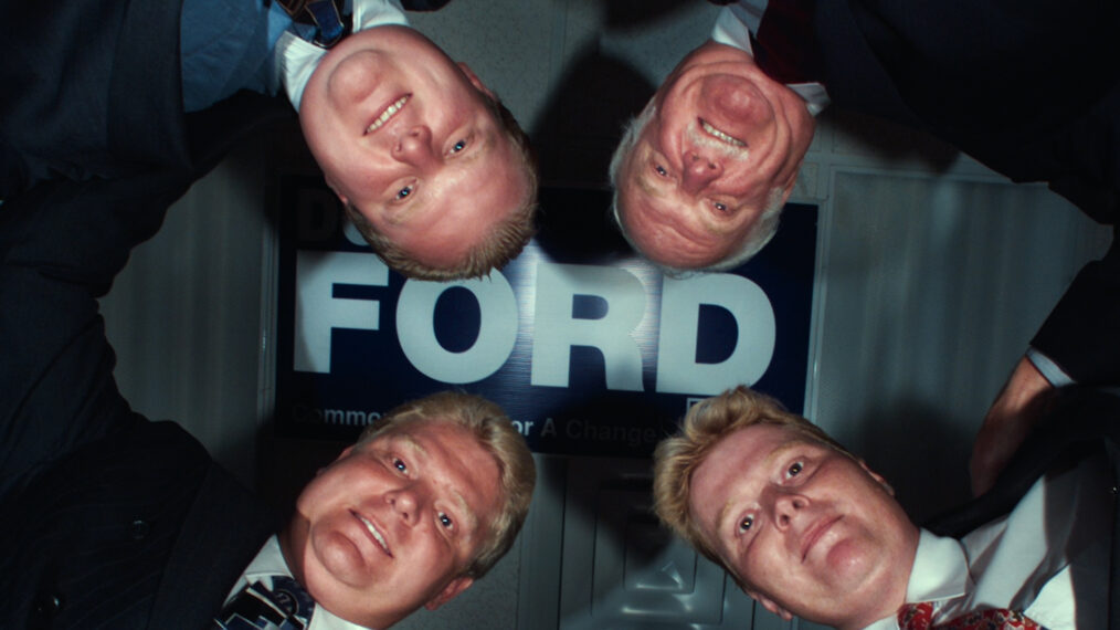 The Ford Family in 'Trainwreck: Mayor of Mayhem'