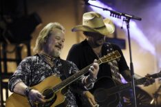 Travis Tritt and Jason Aldean perform at 'CMA Fest' 2025.