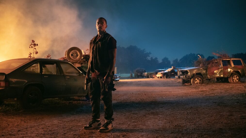 Anthony Mackie as John Doe in Twisted Metal - Season 2