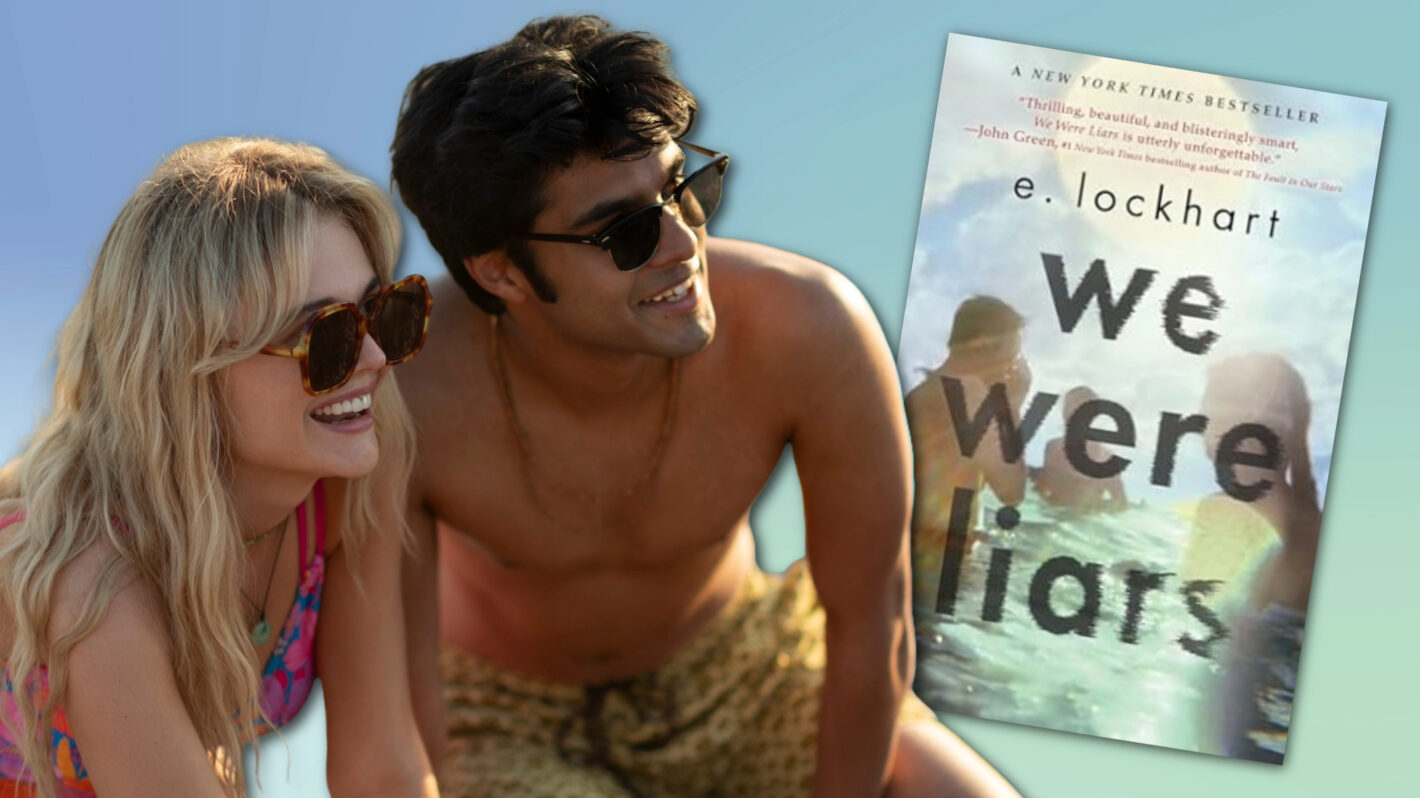Emily Alyn Lind and Shubham Maheshwari as Cadence and Gat in We Were Liars